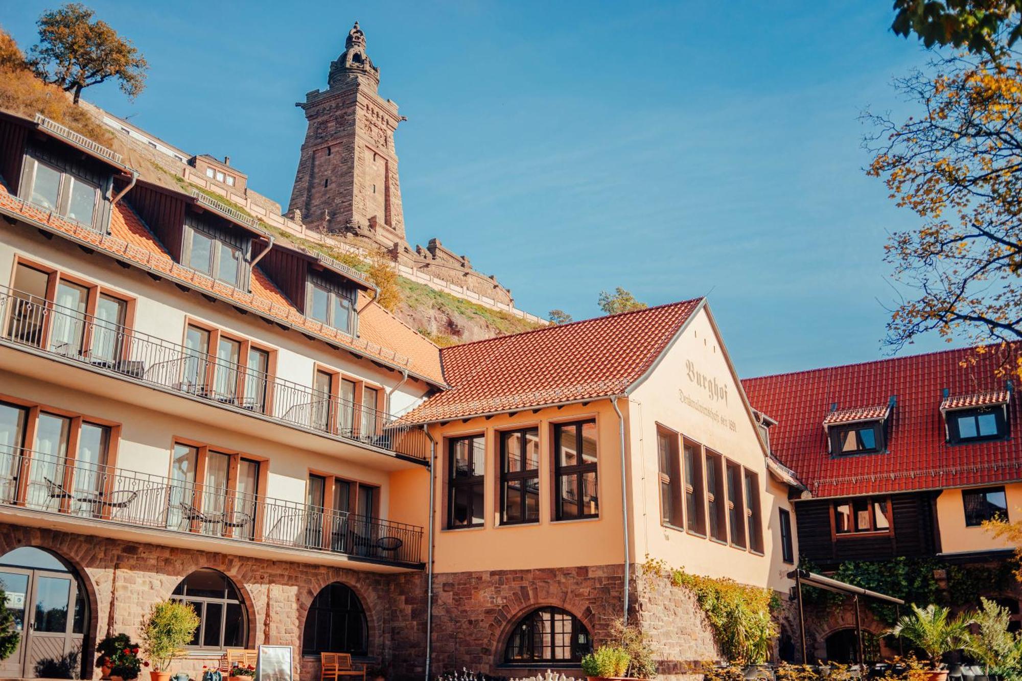 Burghof Kyffhaeuser Bad Frankenhausen Eksteriør billede